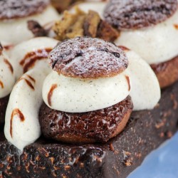 Bûche Profiteroles glacés