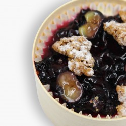 Cheesecake myrtilles